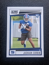 2022 Score Football - Rookie Card - #348 Jashaun Corbin