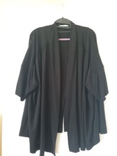 Masai Women's Jacket/blouse Style Cardigan Black Viscose Size Xl, New No Tags