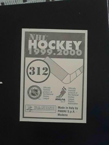 Panini NHL Hockey 1999 2000 99 00 ELIGE CUALQUIER PEGATINA CASI NUEVA/COMO NUEVA #201-360# - Imagen 205 de 297