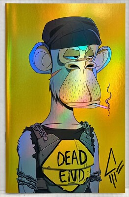 DEAD END 1 BORED APE BAYC VARIANT FOIL Javan Jordan SDCC /187 Whatnot Signed COA
