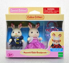Sylvanian Families Calico Critters Hopscotch Rabbit Grandparents