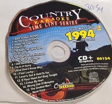 80154 1994 TIMELINE CHARTBUSTER   KARAOKE  LOT VA