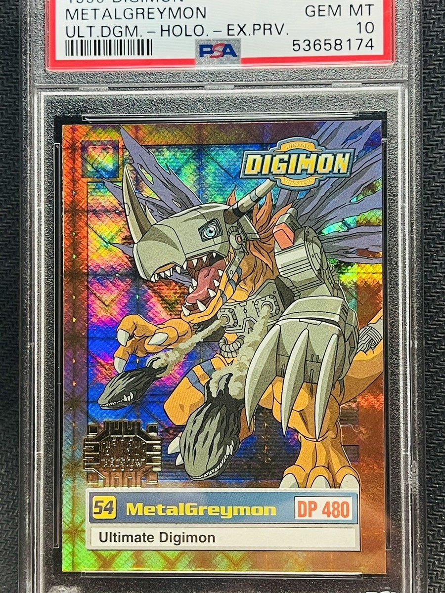 1999 Digimon Series One Exclusive Preview MetalGreymon Ultimate