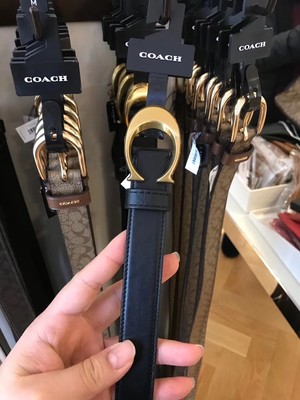 coach buckle belt