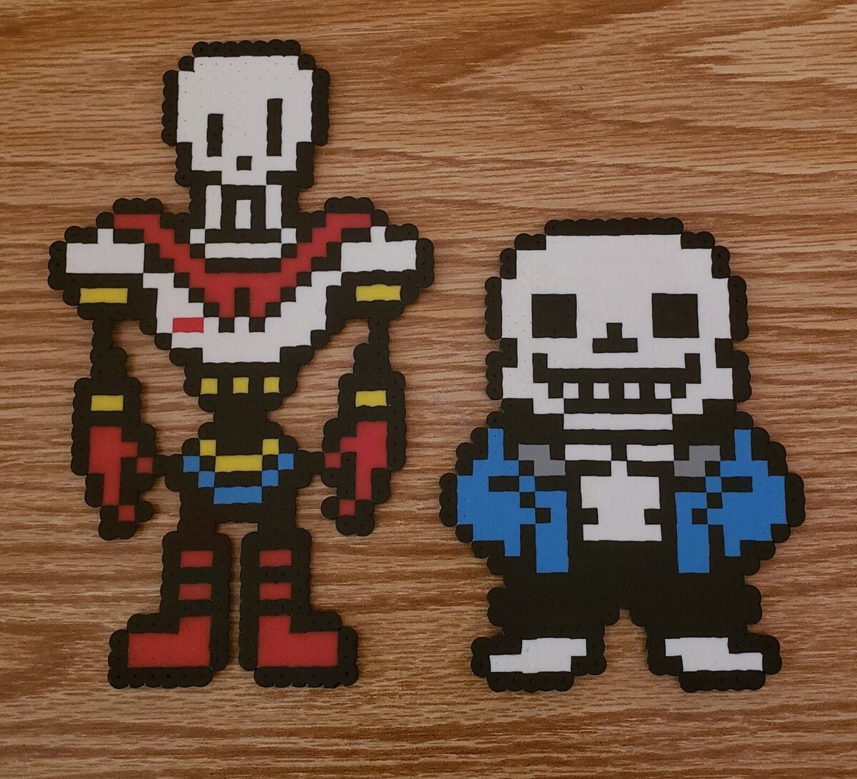 Sans Undertale Perler 8 Bit Pixel Art Perler Beads 