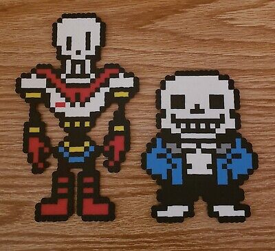  Sprite of Sans from Undertale • Hama Beads • Pixel Art