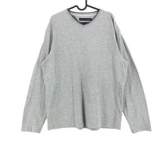 TOMMY HILFIGER Men V-Neck Grey Jumper Pullover Size M