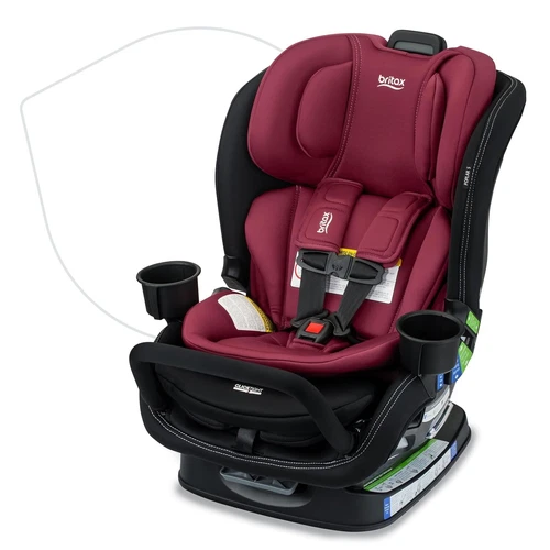 Britax Poplar S Narrow Convertible Car Seat - Ruby Onyx - Picture 1 of 10
