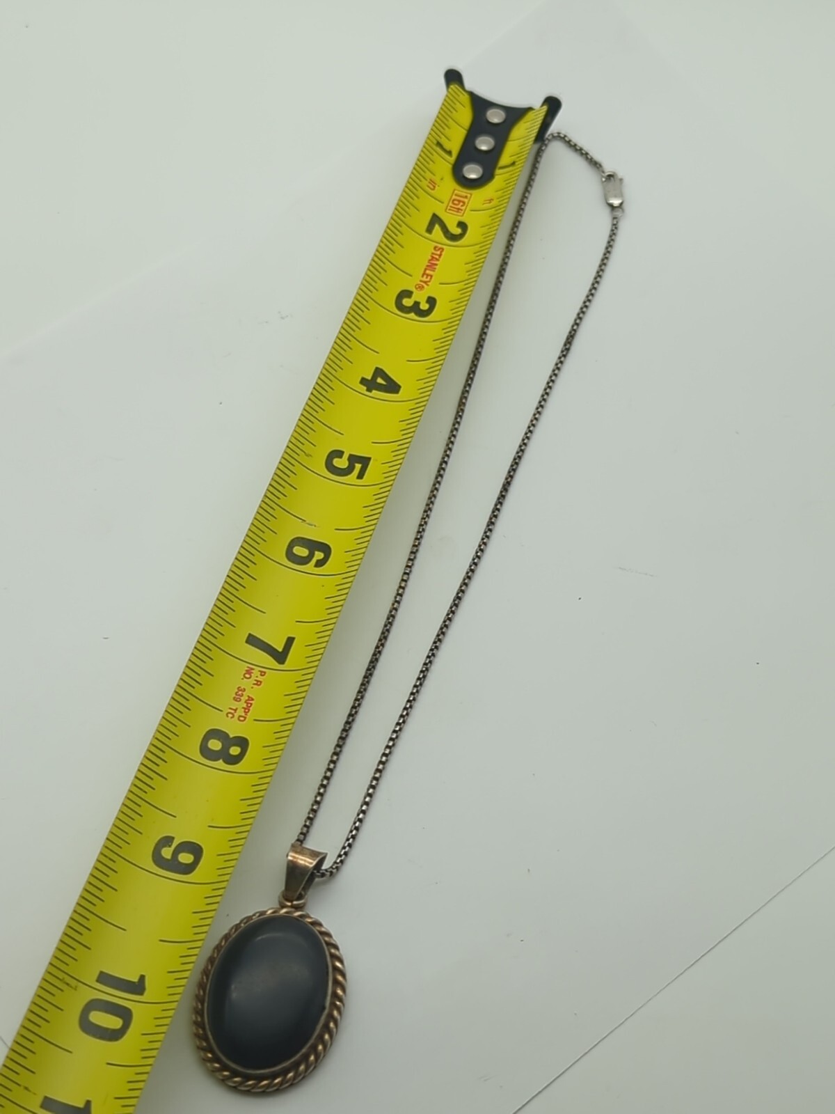 LARGE STATEMENT PENDANT STERLING SILVER MEXICO WI… - image 9