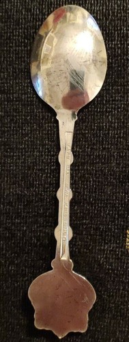 Charleston South Carolina Palmetto State Silver Plated Steel Souvenir Spoon 4.5" - Picture 4 of 10