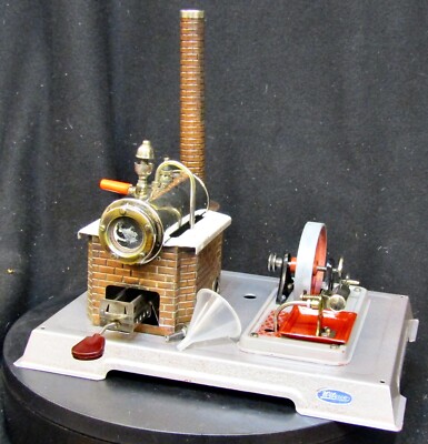 Best 1st Engine ! Good 1980s Wilesco D8 Live Steam Engine Toy Gift Boys Men 1263
