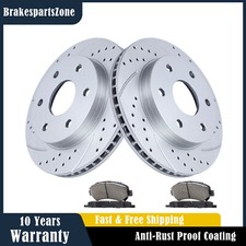 Front Brake Rotors and Pads Kit fit for Silverado 1500 Tahoe GMC Yukon Brakes