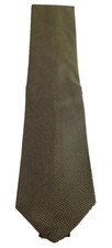 Vtg. Tommy Hilfiger Tie - Blue/Gold-Weaved Design - Classic - 100 Silk