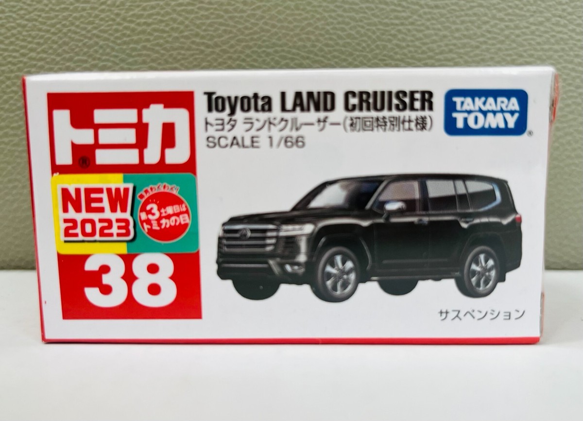 Tomica 38 TOYOTA LAND CRUISER Black 1st editio Takara Tomy