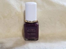 Clarins Le Vernis Multi Eclat Nail Polish 212  Heavenly Violet   0.4 fl.oz Rare