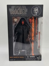 Star Wars Black Series Darth Maul  02 Orange Line  New And Factory Sealed