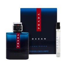 Image of Prada Luna Rossa Ocean Eau de Toilette 100ml Spray + 10ml Set