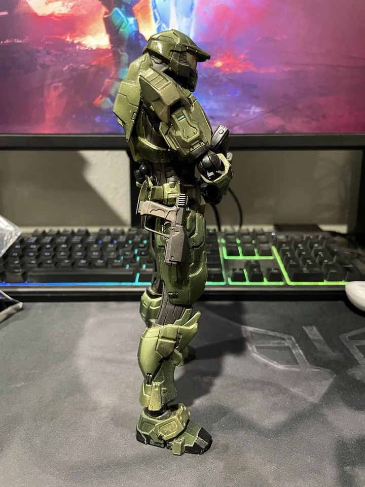 "Figura de acción Halo Play Arts Kai Spartan Mark V Square Enix Master Chief 9""" Foto 2 de 3