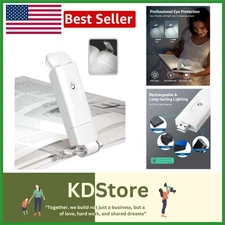 Rechargeable Clip-On LED Book Light with Adjustable Brightness