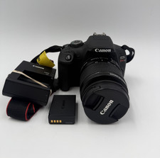 Canon EOS Rebel T7 DLSR Camera 18-55 mm lens, Charger and Battery