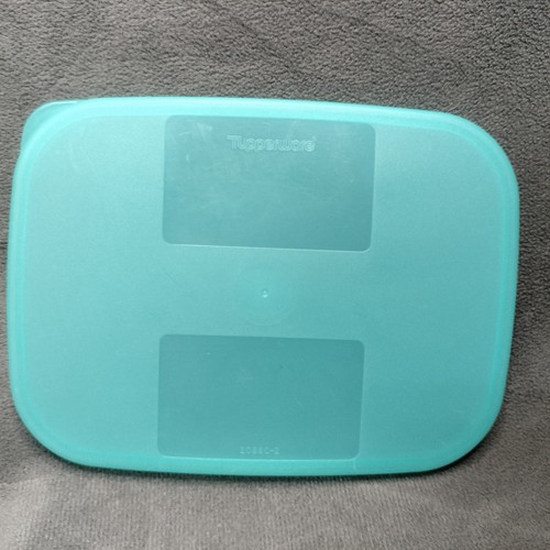 VTG Tupperware 2088 Freezer Mates Replacement Lid Teal 6 X 4.5 Fits 2089; 90; 91