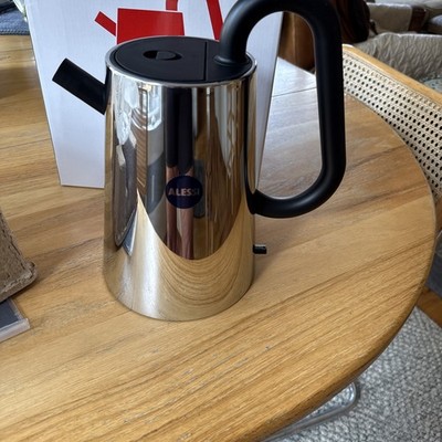 New in Box Alessi Toru Stainless Electric Kettle - 1.7 L - For USA