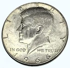 # C9423   U.S.   COIN,     KENNEDY HALF DOLLAR   1966
