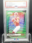 2024 PANINI PRIZM GREEN WAVE #347 JAYDEN DANIELS ROOKIE RC PSA 9