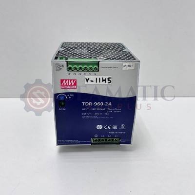 MEANWELL TDR-960-24 AC/DC DIN Rail Power Supply, V#1145