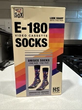 e-180 video  uni-sex cassette scks are Perfect for a fun day or cozy night