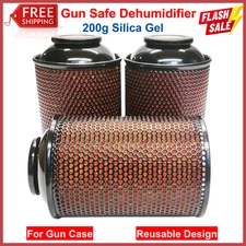 Gun Safe Dehumidifier, Moisture Absorbers, 200G Silica Gel Canister for Gun Case