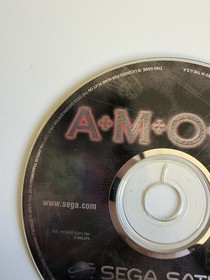 Amok (Sega Saturn, 1997) Disc & Manual Only T&W