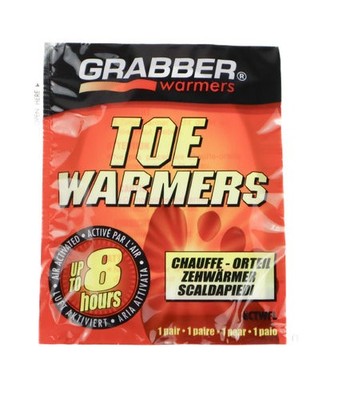 Fußwärmer Zehenwärmer Grabber Toe Warmers (1 EUR/Stk)