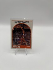 1989-90 NBA Hoops Basket#3 Kenny Walker, New York Knicks.