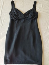 Vanidas Vintage Brand Women Little black dress, Sleeveless, Spain, 38 size