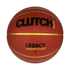 Basketball - Genuine Premium Composite Leather Indoor Ball - Sizes 6 & 7 -Clutch
