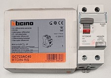 Bticino Interruttore differenziale SALVAVITA 40A 2P tipo AC - GC723AC40