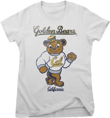 Berkeley University of California Damen T-Shirt Golden Bears Girly Tee PA-5-BRKY