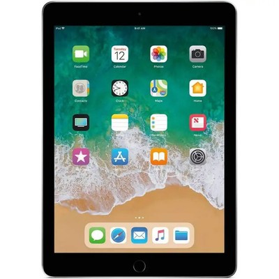 Apple iPad (5th Gen) A1823 32GB Wi-Fi + Cellular Tablet Space Gray