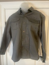 Official Scout Troop 9110 Boy Scouts Shirt New W/Patches SZ Large 16-18 