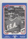 1987 Plymouth Baseball USA Team USA Jim Morris