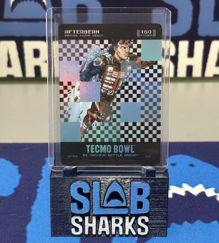 2026 Bo Jackson Battle Arena Afterbern Bernie Kosar Big Pixel Ice Foil SP BP429