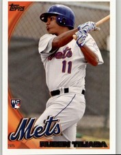 2010 Topps Ruben Tejada Rookie #416 RC New York Mets