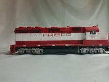 HO Scale Frisco SLSF Diesel Locomotive #761 RUNS - READ (No Box)