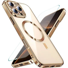 For iPhone 16 Pro Max 15 14 13 Case Phone Cover Shockproof Rugge+ Tempered Glass