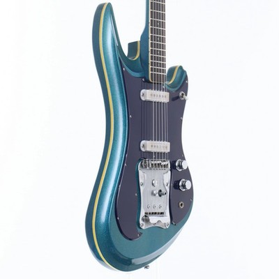 Electric Guitar Guyatone LG 350T Metallic Blue Sharp 5