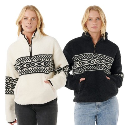 Rip Curl Damen Oceanic Cosmic Kiss Half Zip Fleece