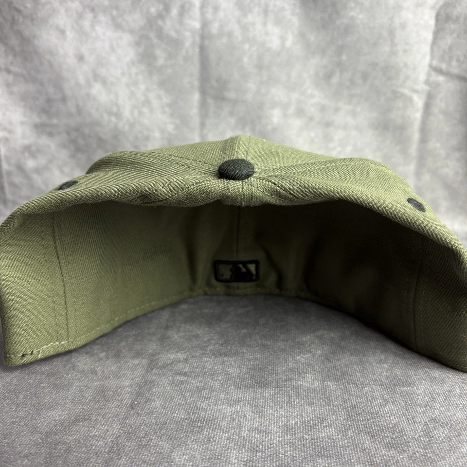 Colorado Rockies New Era 59Fifty Sombrero 8 Verde Ejército Camuflaje MLB NUEVO Foto 4 de 4