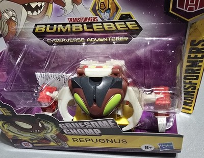 4¼'' NIB Transformers Bumblebee Cyberverse Adventures 1 Step Changer Repugnus