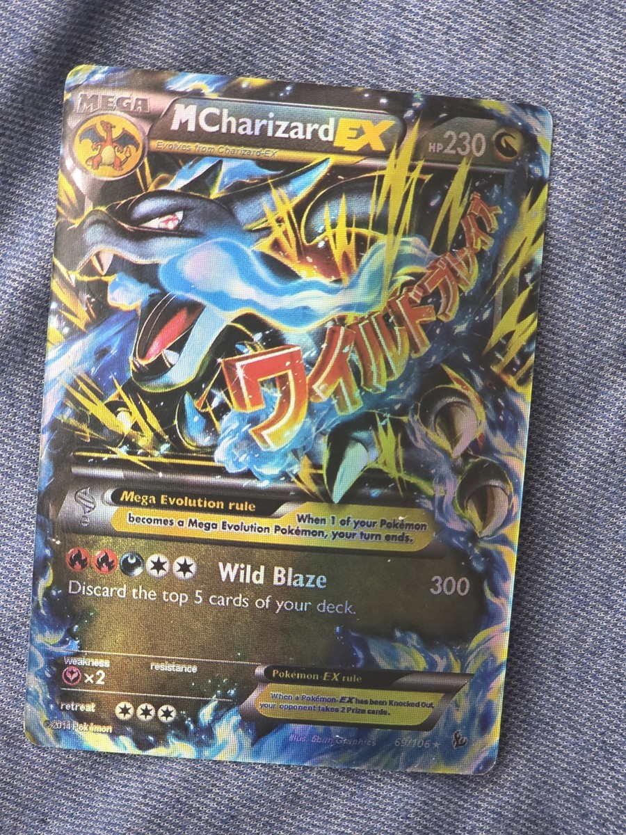 Pokémon TCG XY Flashfire M Charizard EX Ultra Rare Card 69/106 | eBay